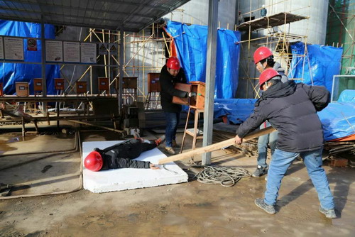 強化實戰救援演練 增強應急處置能力