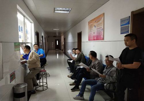 寶雞公司組織全員體檢,關愛員工健康