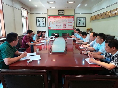 陜煤建設副總工程師王民福一行深入陜煤建設銅川片區公司進行機電專項檢查指導