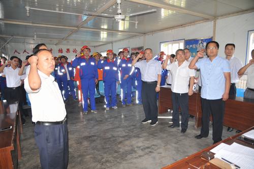 陜煤建設掘進公司:打造“掘進鐵軍”誓師會定目標 鼓士氣 提信心