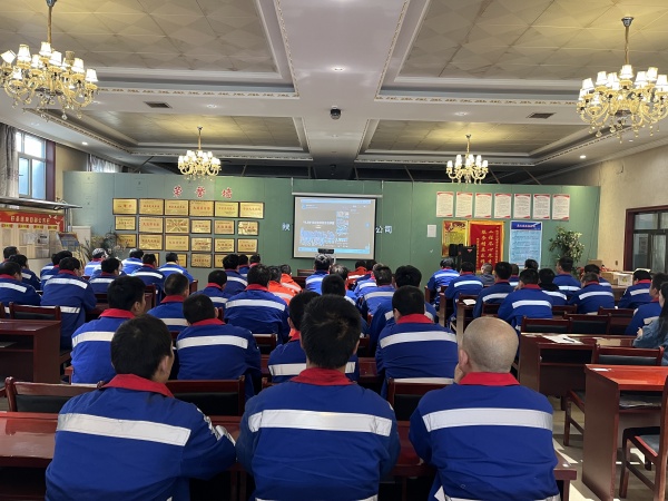 陜煤建設機電安裝公司檸條塔項目部：“安全生產月”的N種打開方式