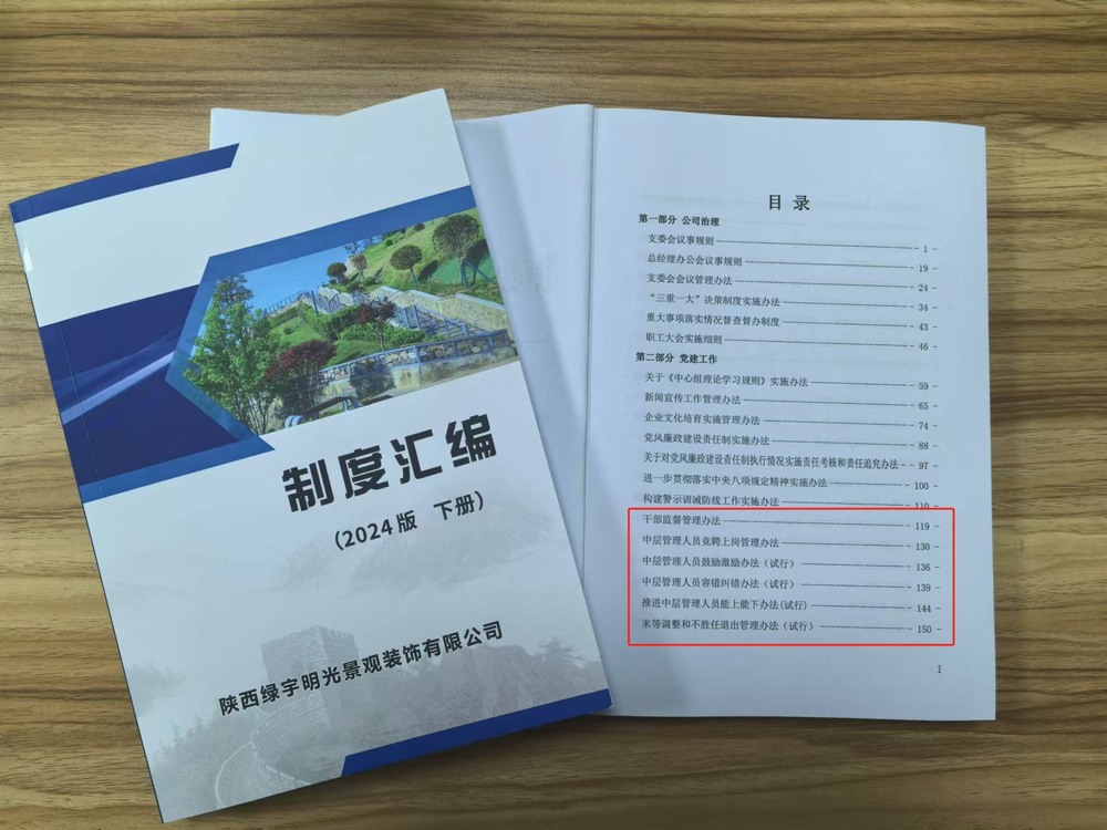 陜煤建設綠宇公司：嚴抓嚴管，強化干部管理效能