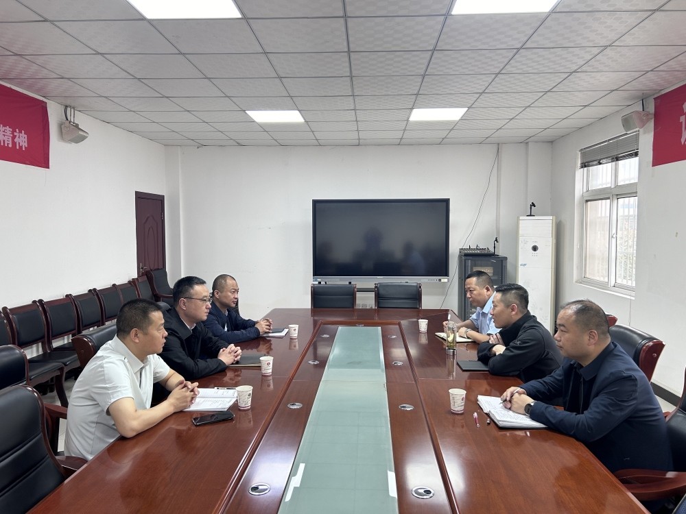 陜煤建設漢中分公司赴陜西賽科瑞斯生態建材股份有限公司座談交流