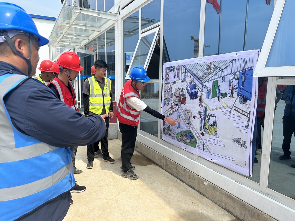 陜煤建設韓城分公司土建四項目部:安全生產全員參與 平安成果人人共享