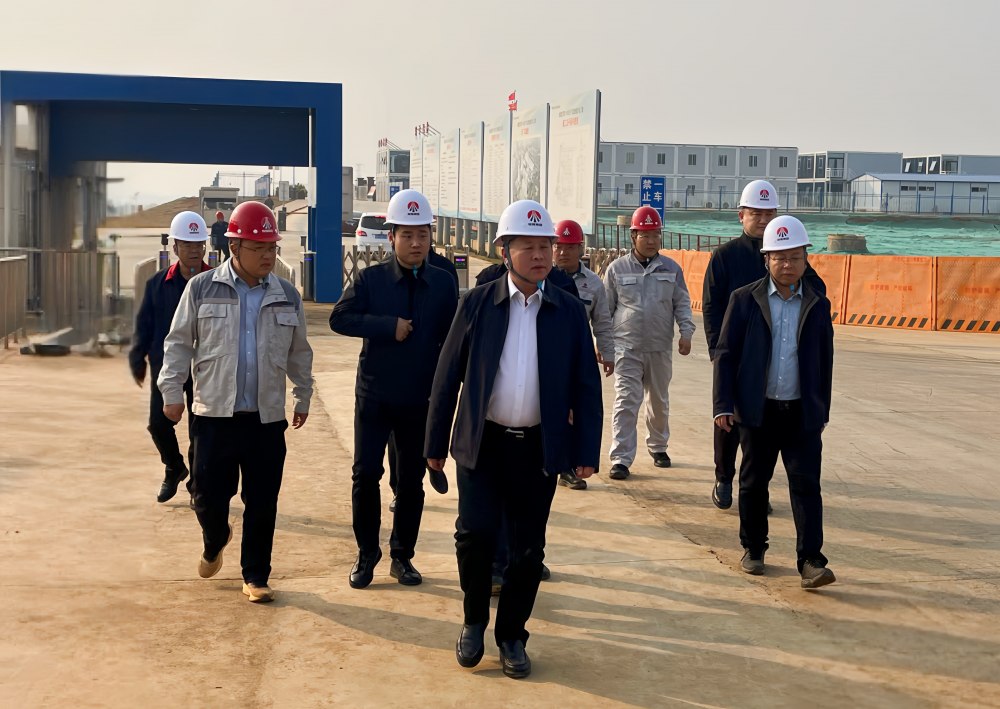 趙敬凱深入陜煤建設天工公司基層項目檢查指導工作