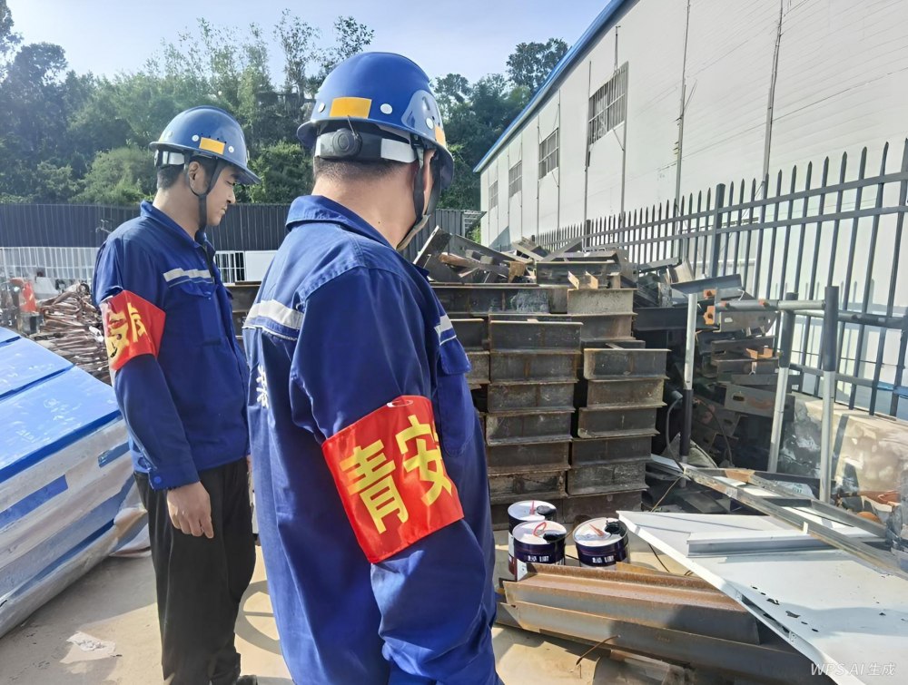 陜煤建設機電安裝公司玉華項目部：青春力量筑防線 百日攻堅保平安